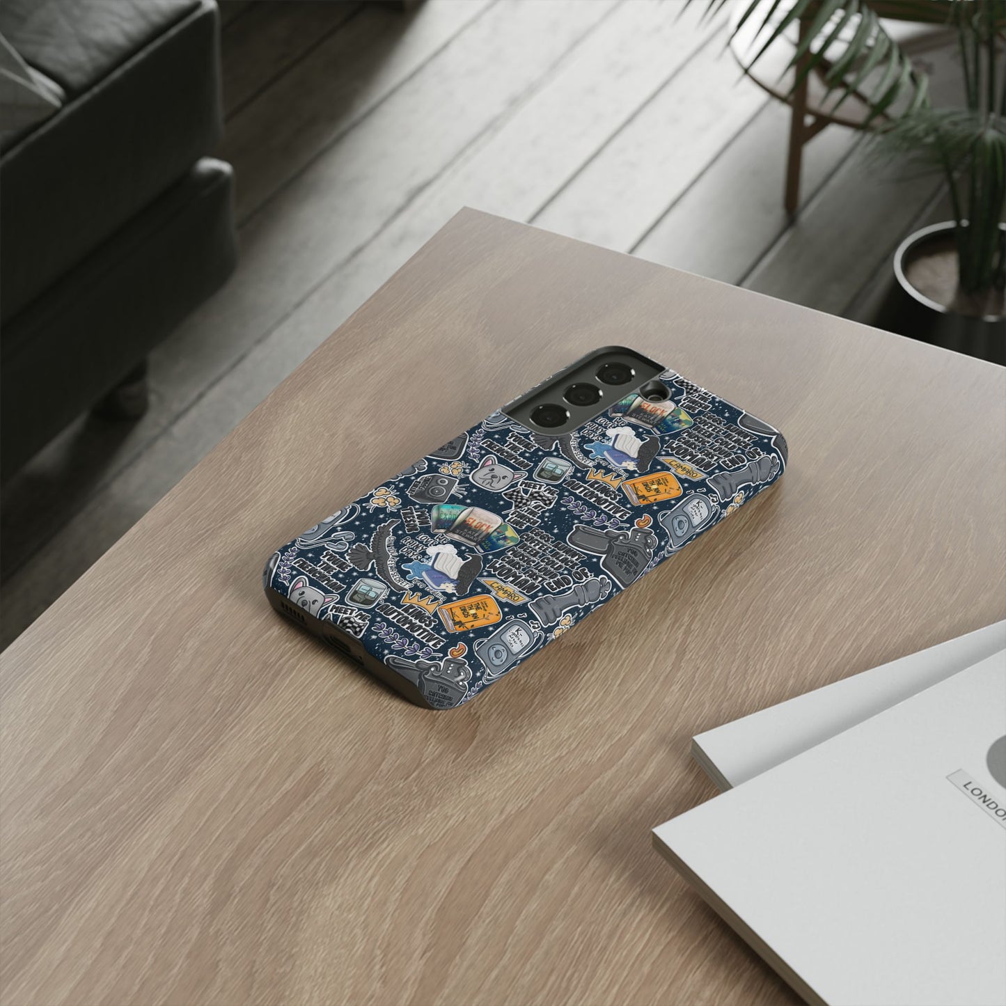 Triple Falls Tough Phone Case | Shockproof | Samsung Case | Google Case | Bookish