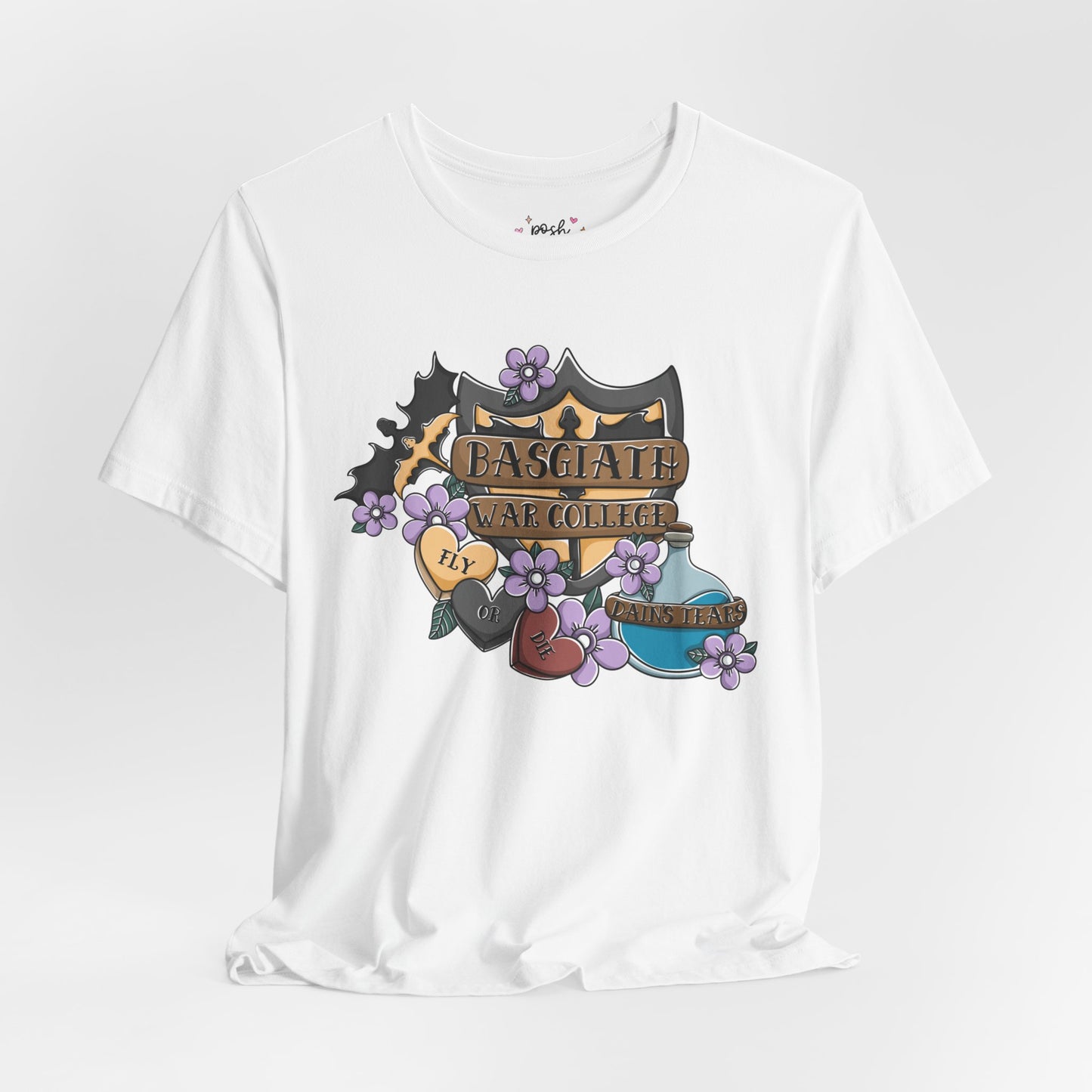 Basgiath War College Shirt | Graphic Tee | Bookish Merch |