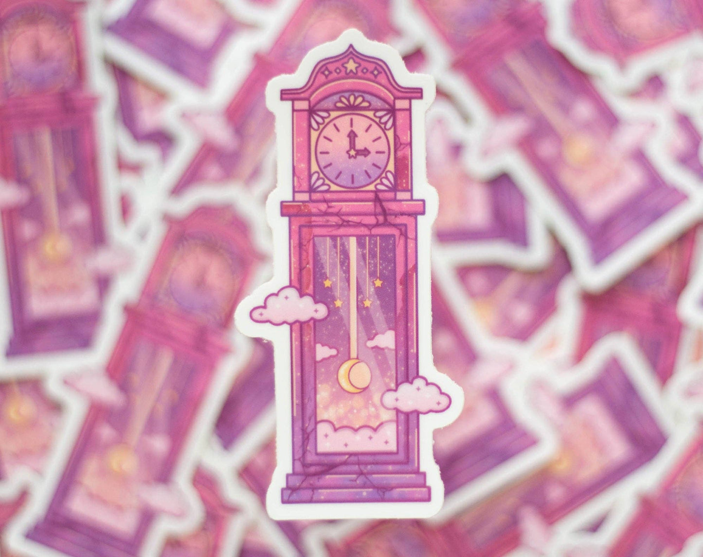 Grandfather Clock Sticker
