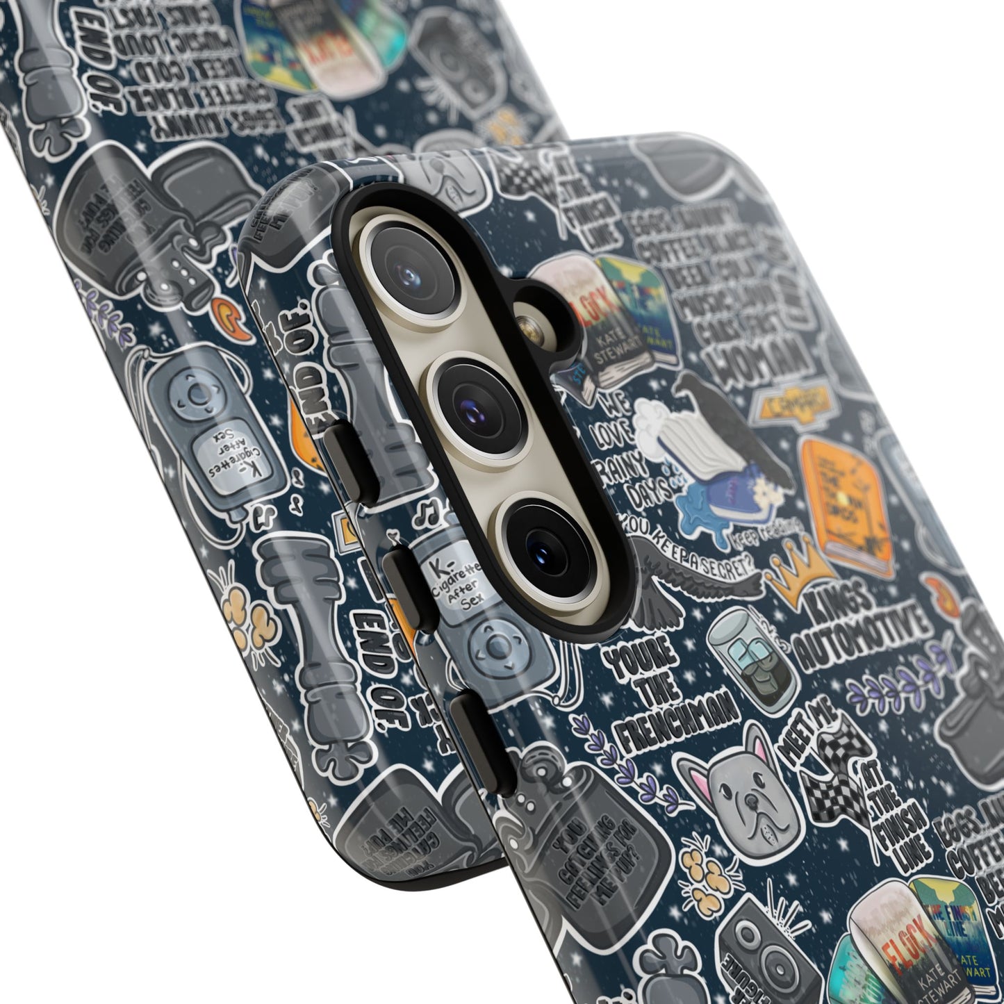 Triple Falls Tough Phone Case | Shockproof | Samsung Case | Google Case | Bookish