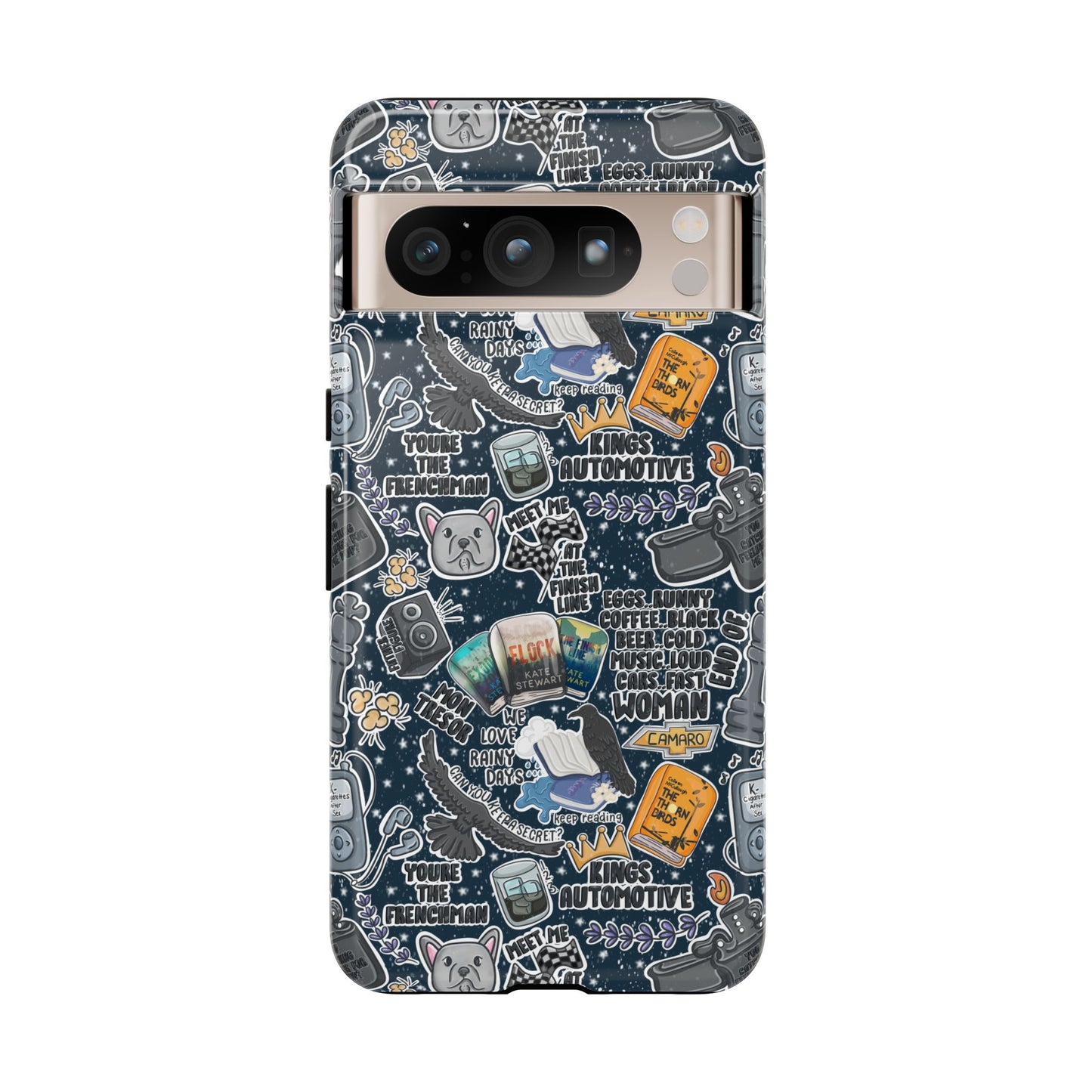 Triple Falls Tough Phone Case | Shockproof | Samsung Case | Google Case | Bookish