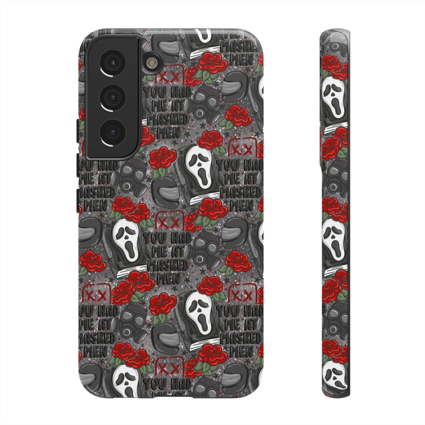 Masked Men Tough Phone Case | Shockproof | Samsung Case | Google Case | Bookish