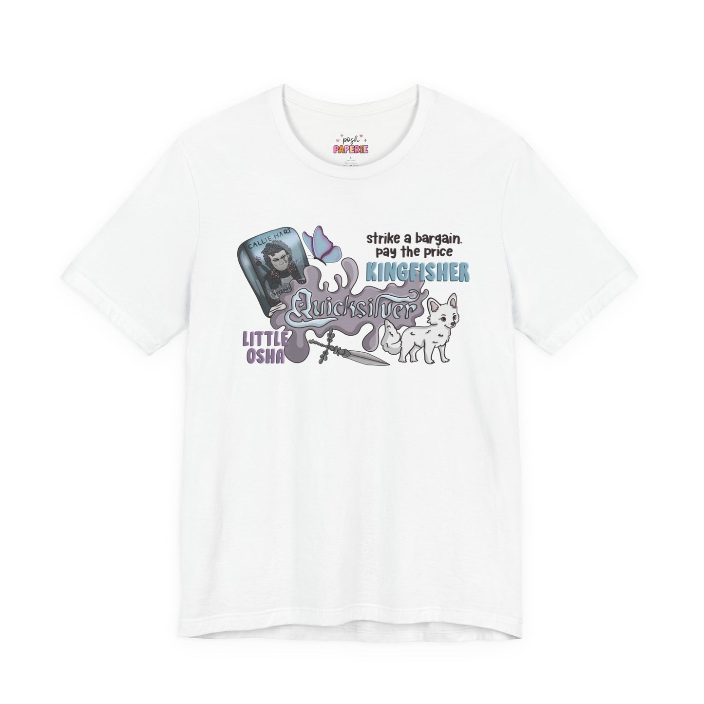Quicksilver Shirt | Graphic Tee | Bookish Merch |