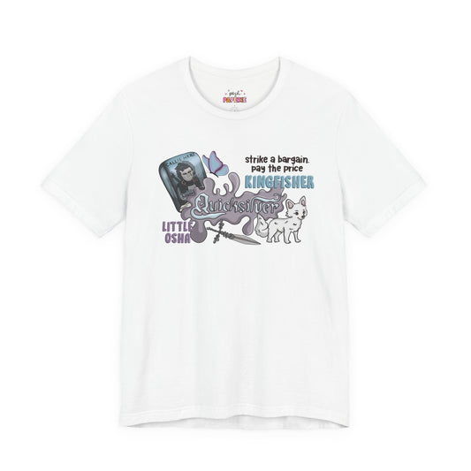Quicksilver Shirt | Graphic Tee | Bookish Merch |