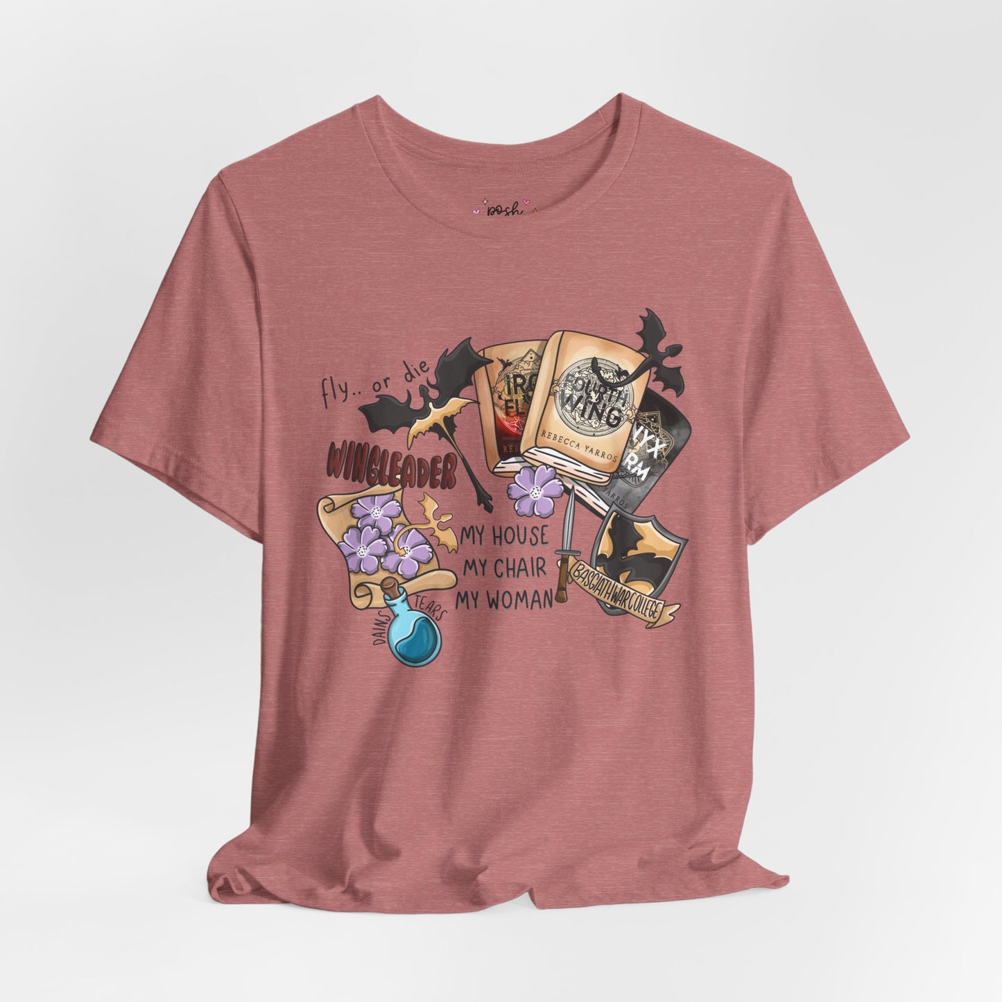Fourth Wing Shirt | Graphic Tee | Bookish Merch |
