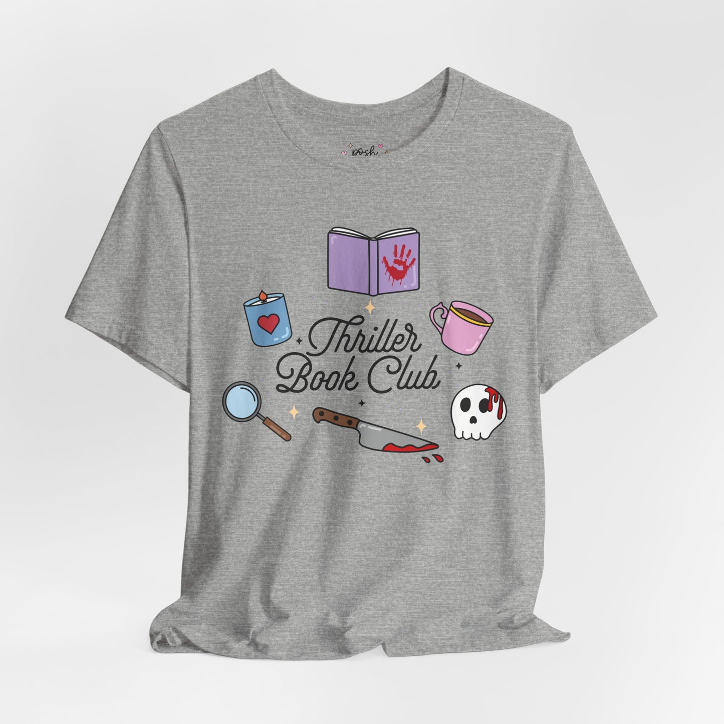 Thriller Book Club Shirt | Graphic Tee | Bookish Merch |