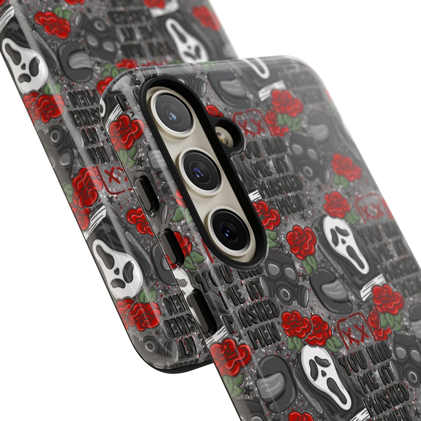 Masked Men Tough Phone Case | Shockproof | Samsung Case | Google Case | Bookish