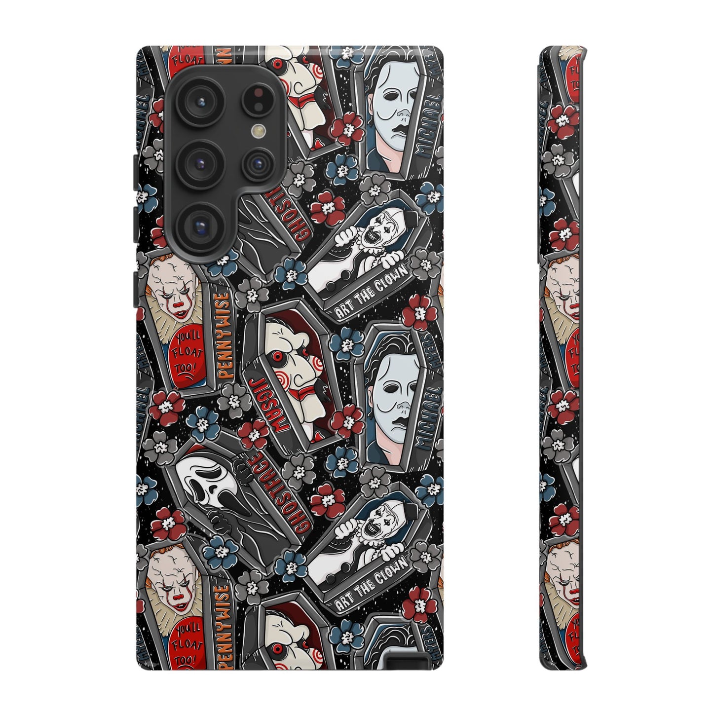 Serial Killers Tough Phone Case | Shockproof | Samsung Case | Google Case | Bookish