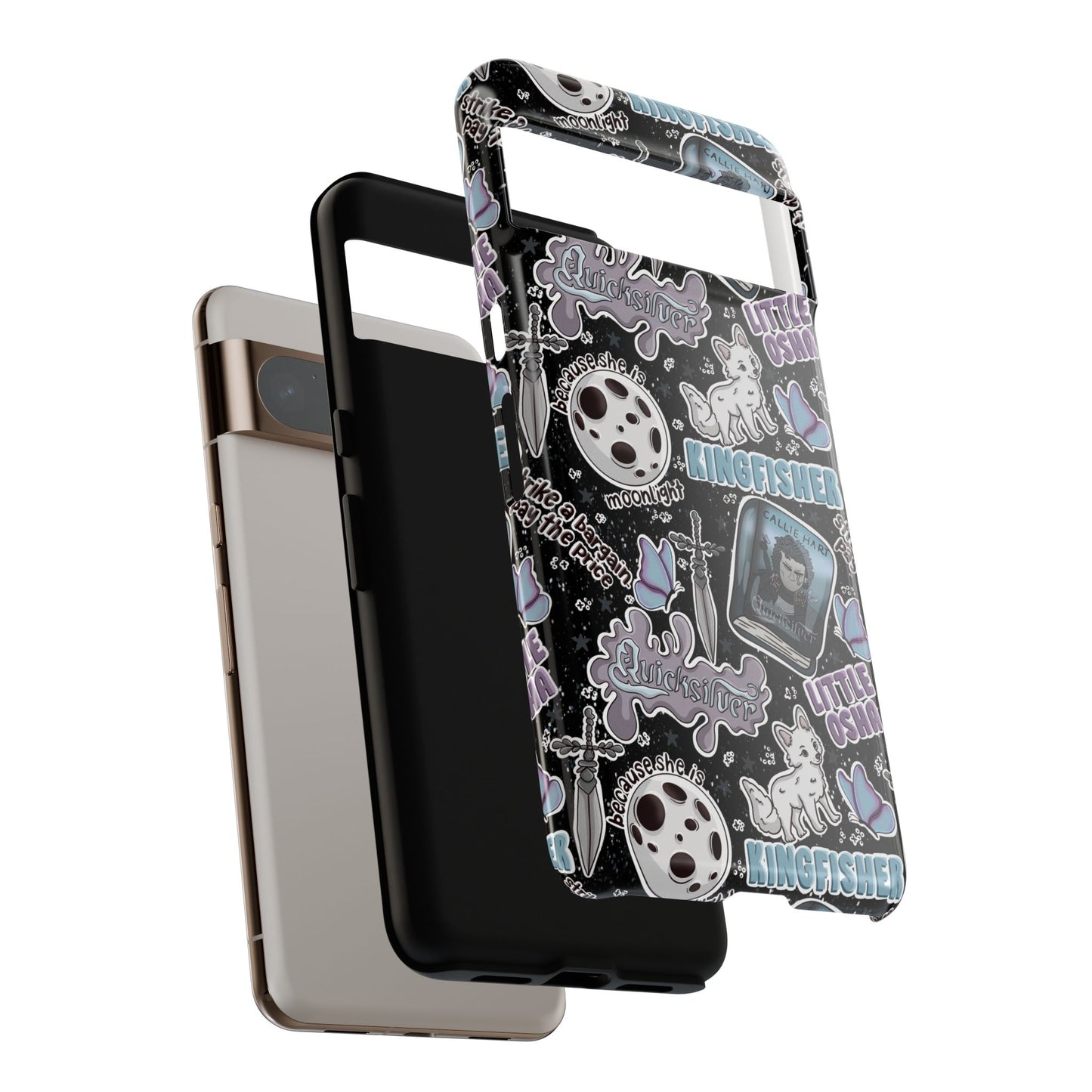 Quicksilver Tough Phone Case | Shockproof | Samsung Case | Google Case | Bookish