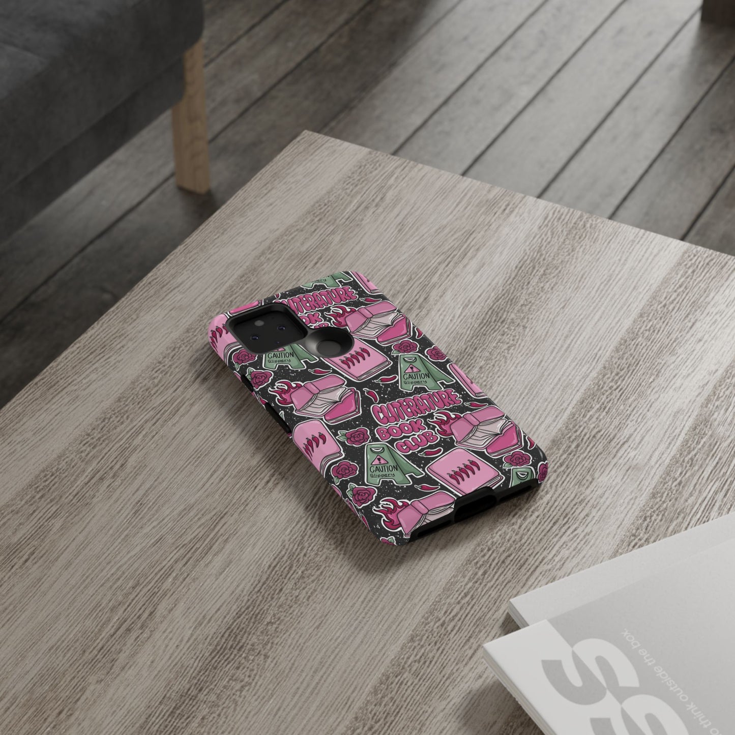 Cliterature Book Club Tough Phone Case | Shockproof | Samsung Case | Google Case | Bookish