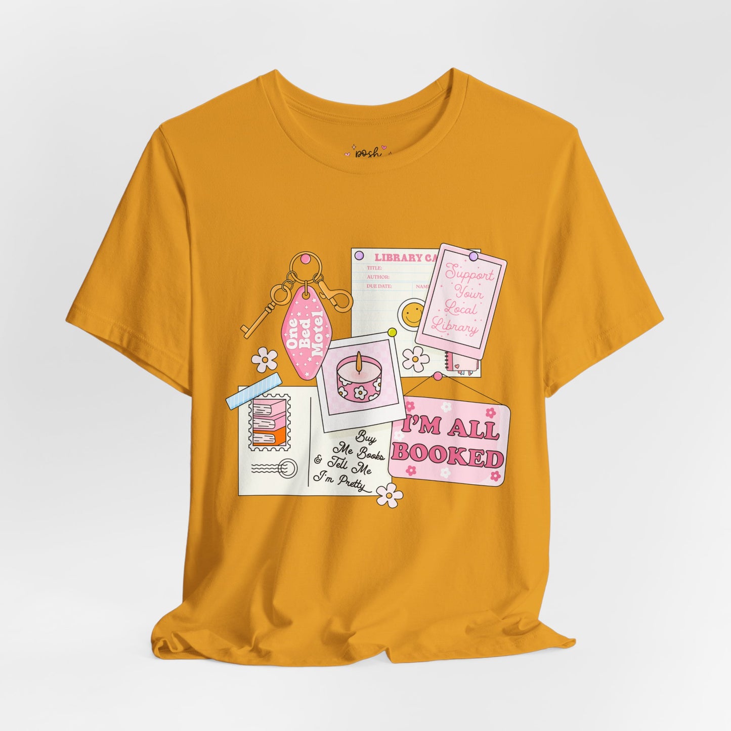 I'm All Booked Shirt | Graphic Tee | Bookish Merch |