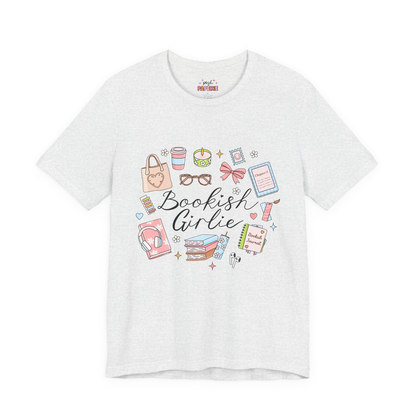 Bookish Girlie Shirt | Graphic Tee | Bookish Merch |