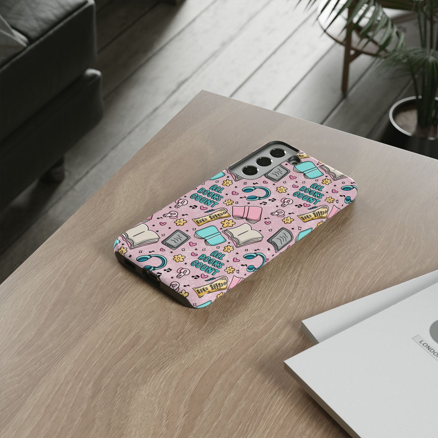 All Books Count Tough Phone Case | Shockproof | Samsung Case | Google Case | Bookish