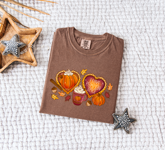 Pumpkin Spice Comfort Colors T-Shirt