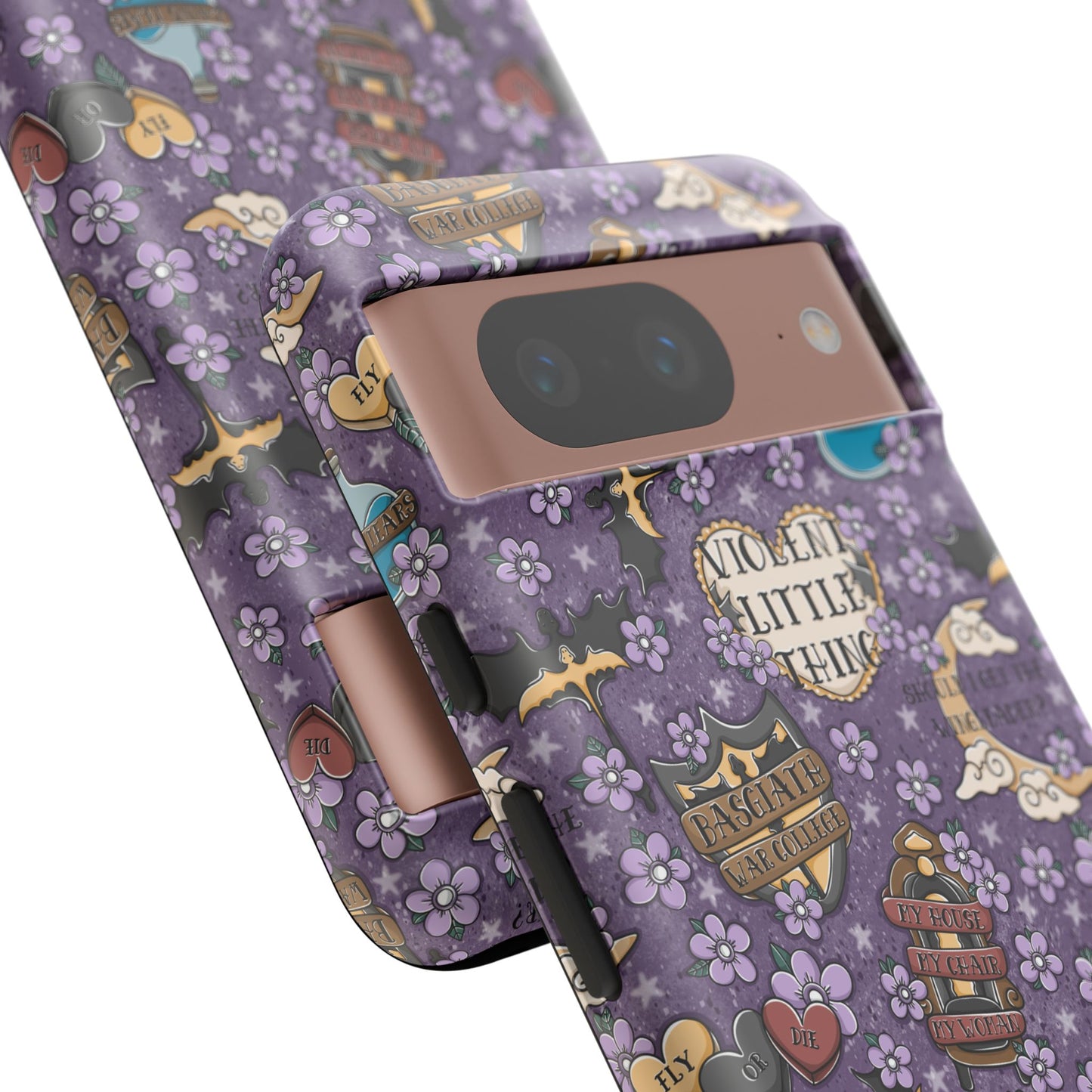 Violent Little Thing Tough Phone Case | Shockproof | Samsung Case | Google Case | Bookish