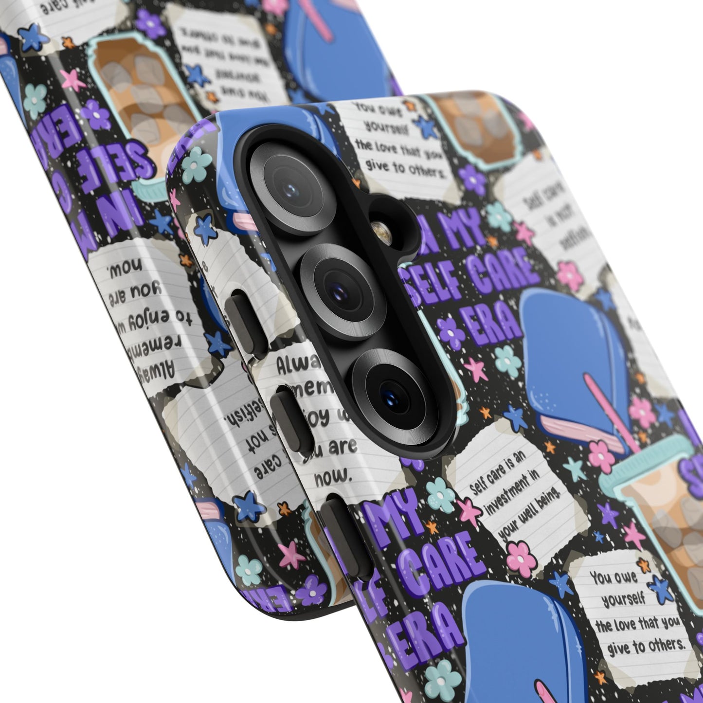 Self Care Tough Phone Case | Shockproof | Samsung Case | Google Case | Bookish