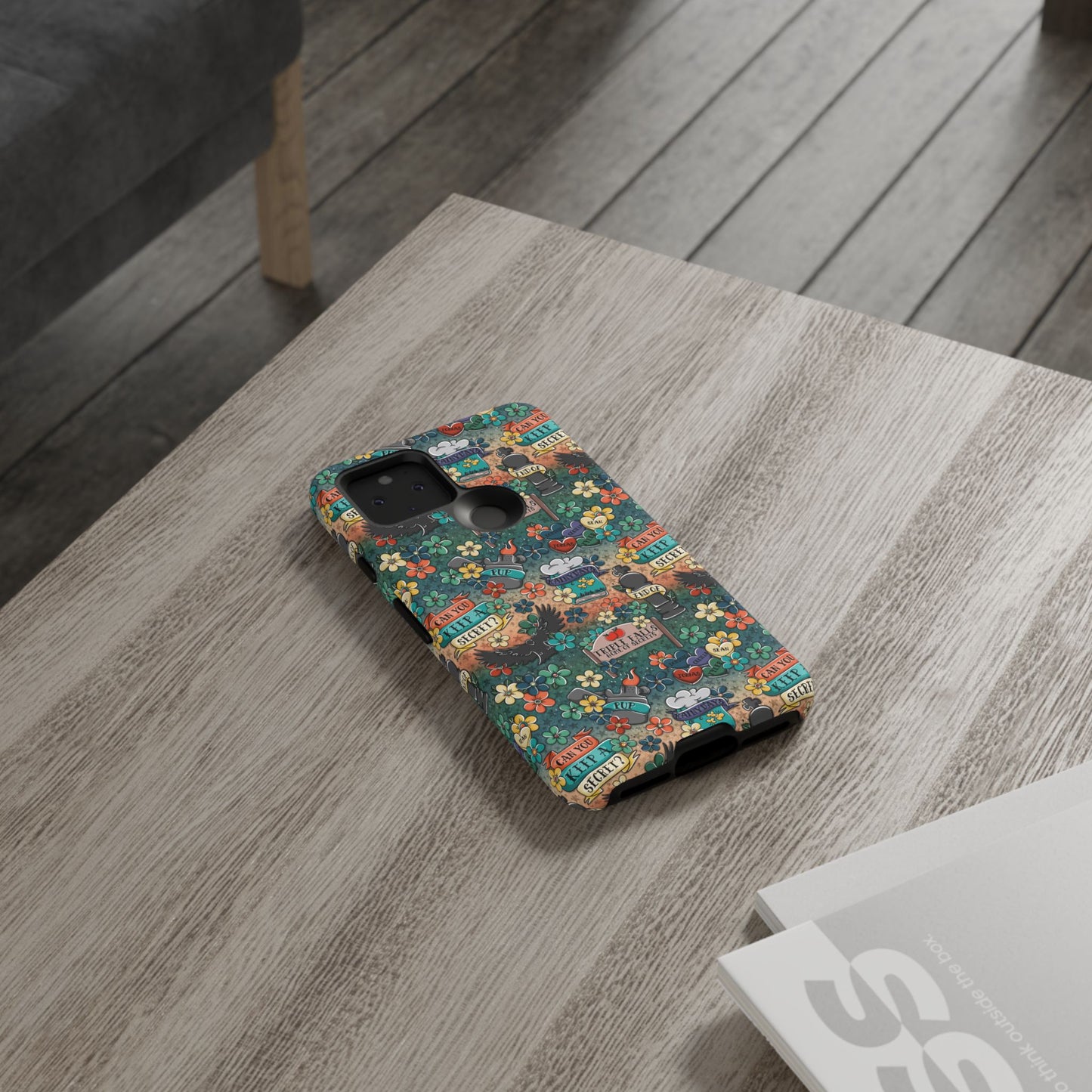 Triple Falls Tough Phone Case | Shockproof | Samsung Case | Google Case | Bookish