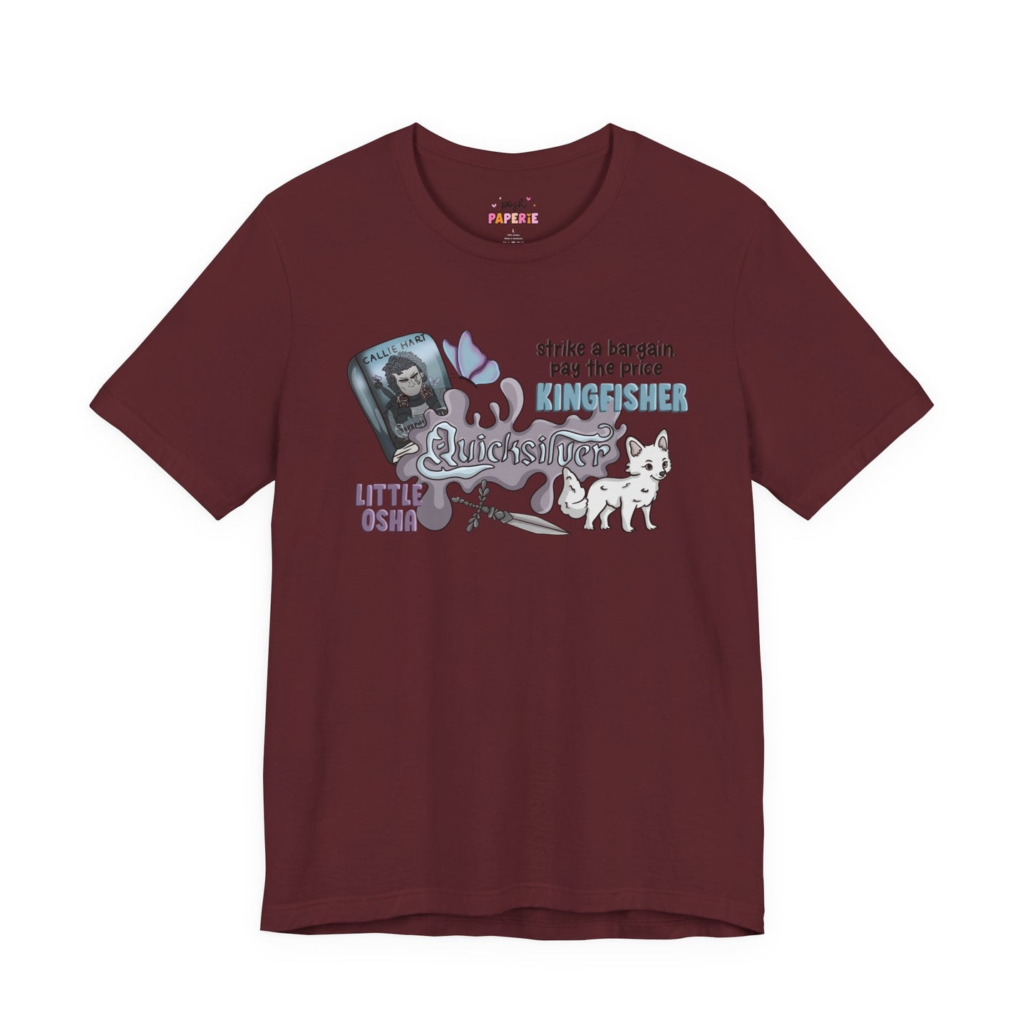 Quicksilver Shirt | Graphic Tee | Bookish Merch |