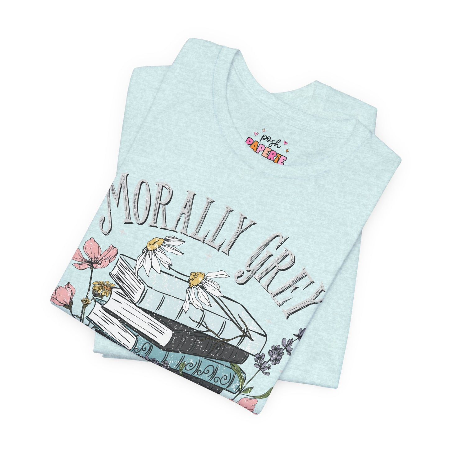 Morally Grey Book Club T-Shirt | Graphic Tee | Bookish Merch |