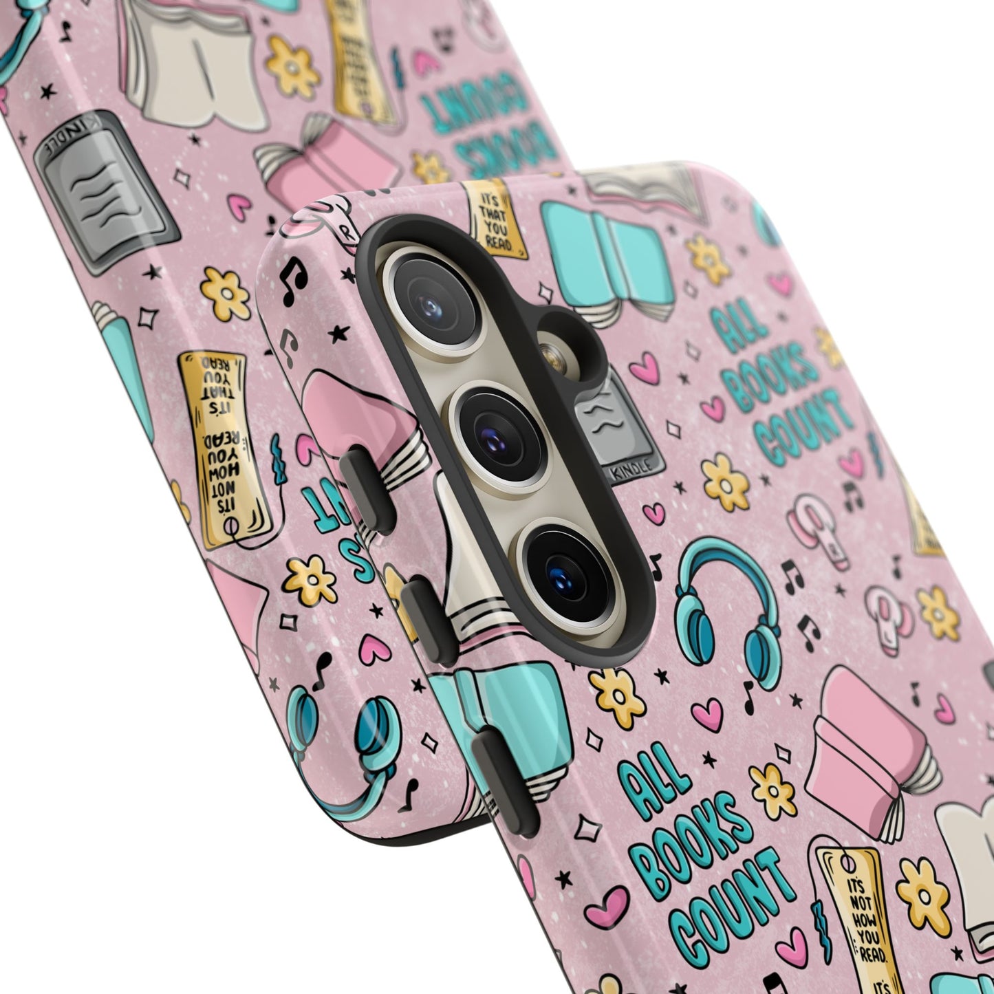 All Books Count Tough Phone Case | Shockproof | Samsung Case | Google Case | Bookish