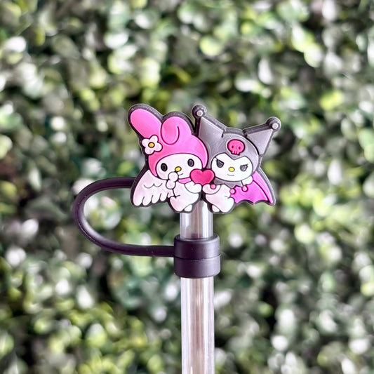 My Melody & Kuromi Straw Topper