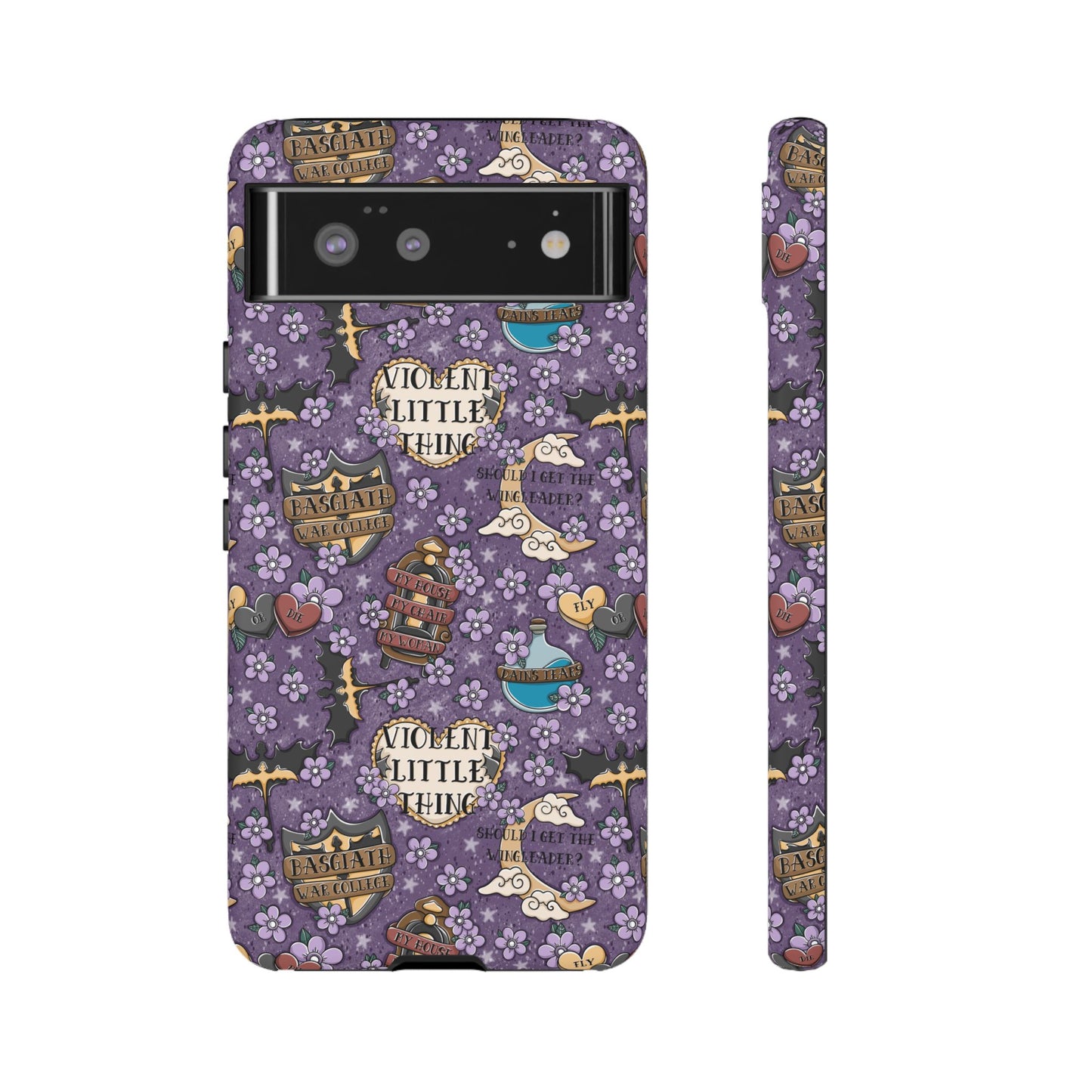 Violent Little Thing Tough Phone Case | Shockproof | Samsung Case | Google Case | Bookish