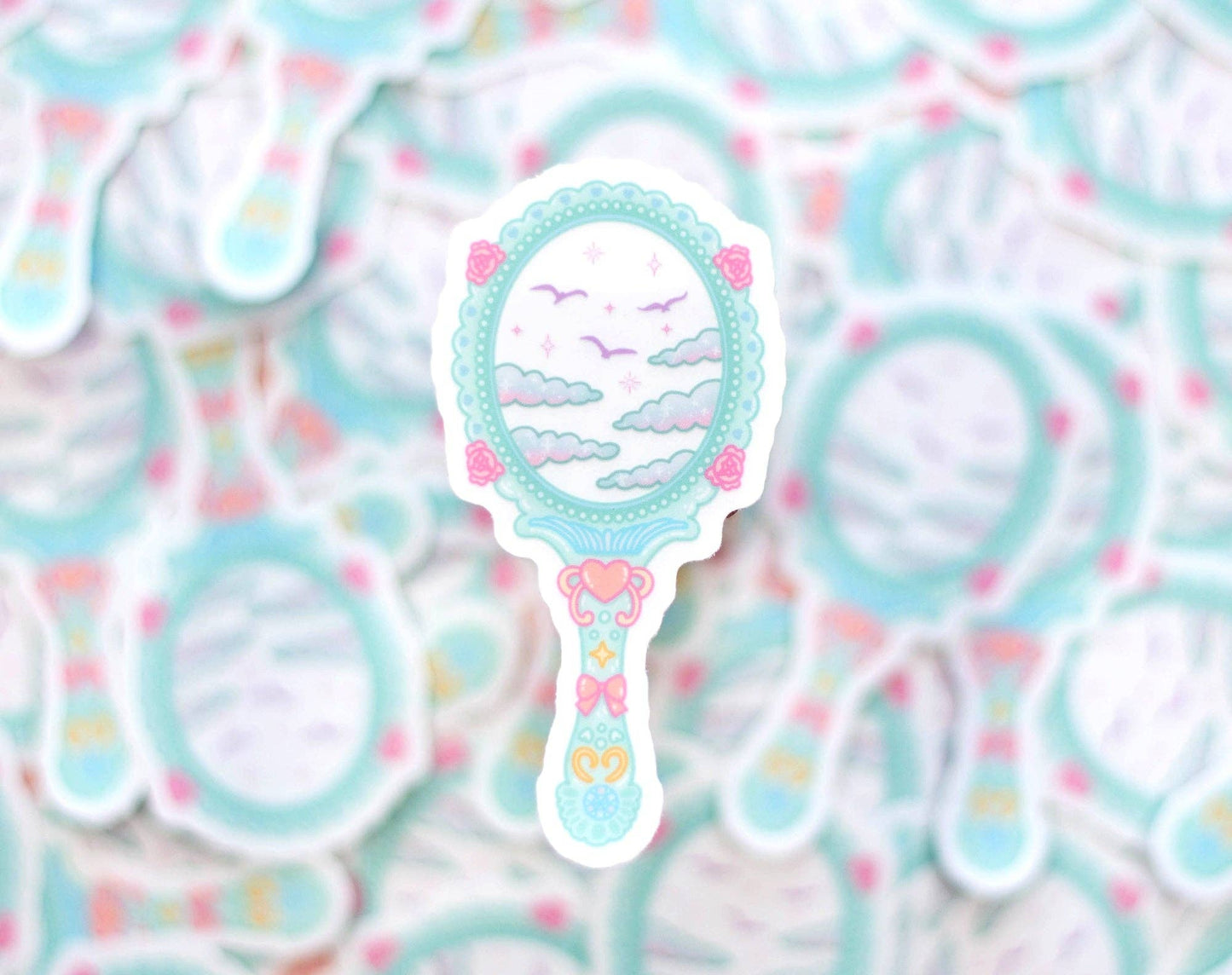 Magic Mirror Clear Sticker