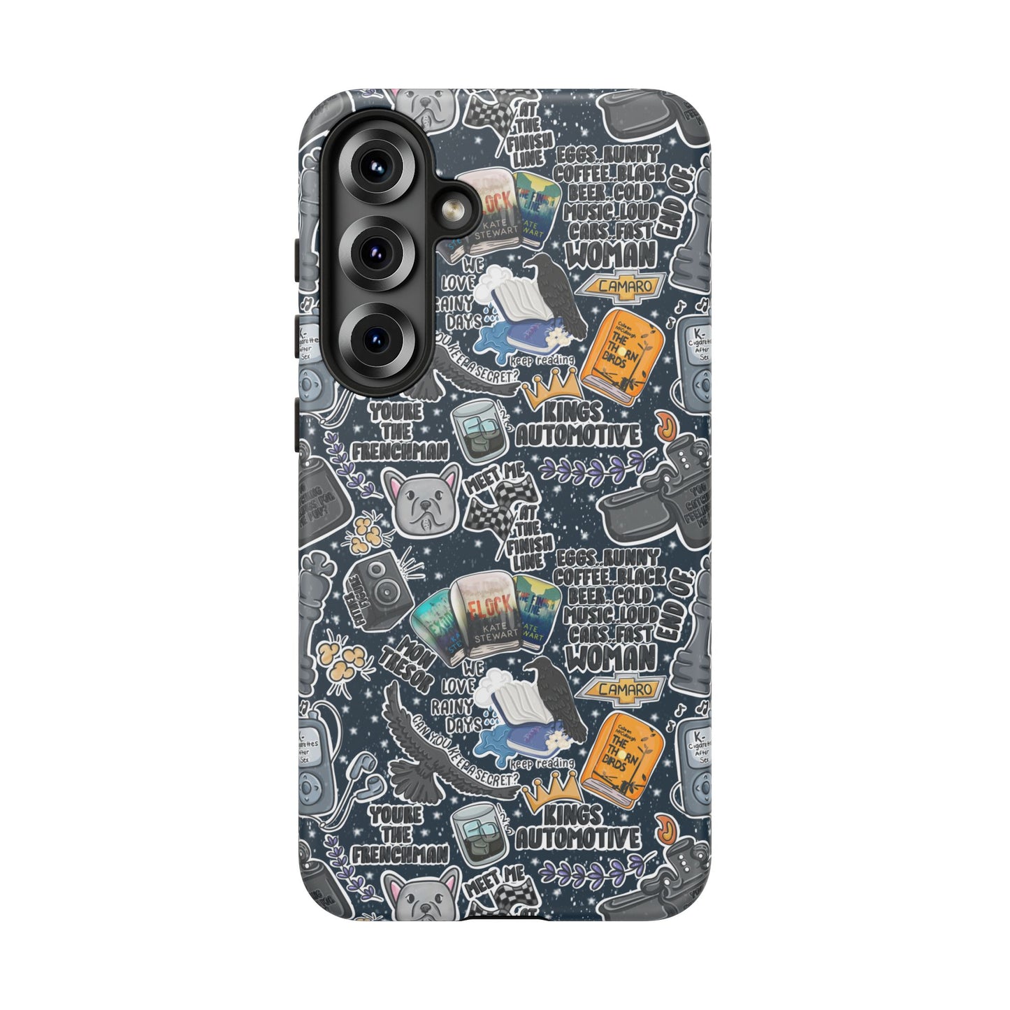 Triple Falls Tough Phone Case | Shockproof | Samsung Case | Google Case | Bookish