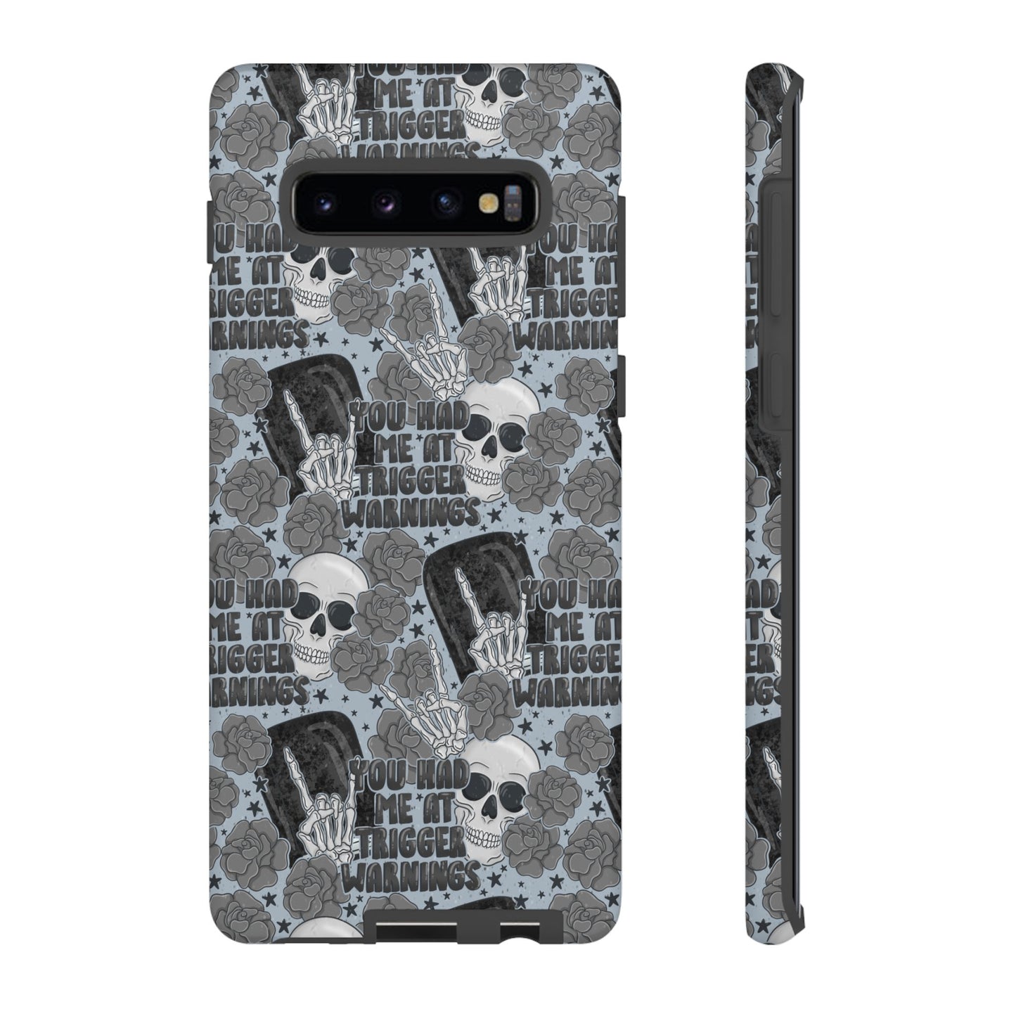 Trigger Warning Tough Phone Case | Shockproof | Samsung Case | Google Case | Bookish