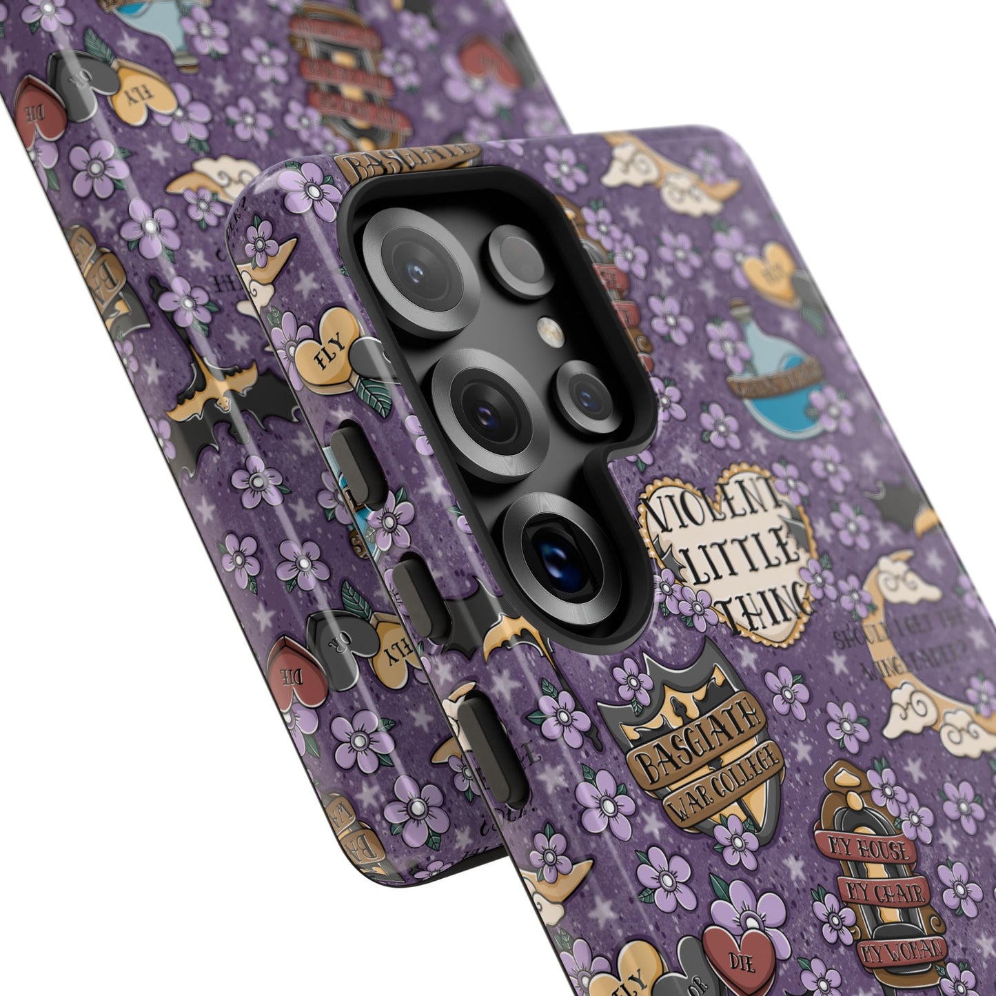 Violent Little Thing Tough Phone Case | Shockproof | Samsung Case | Google Case | Bookish