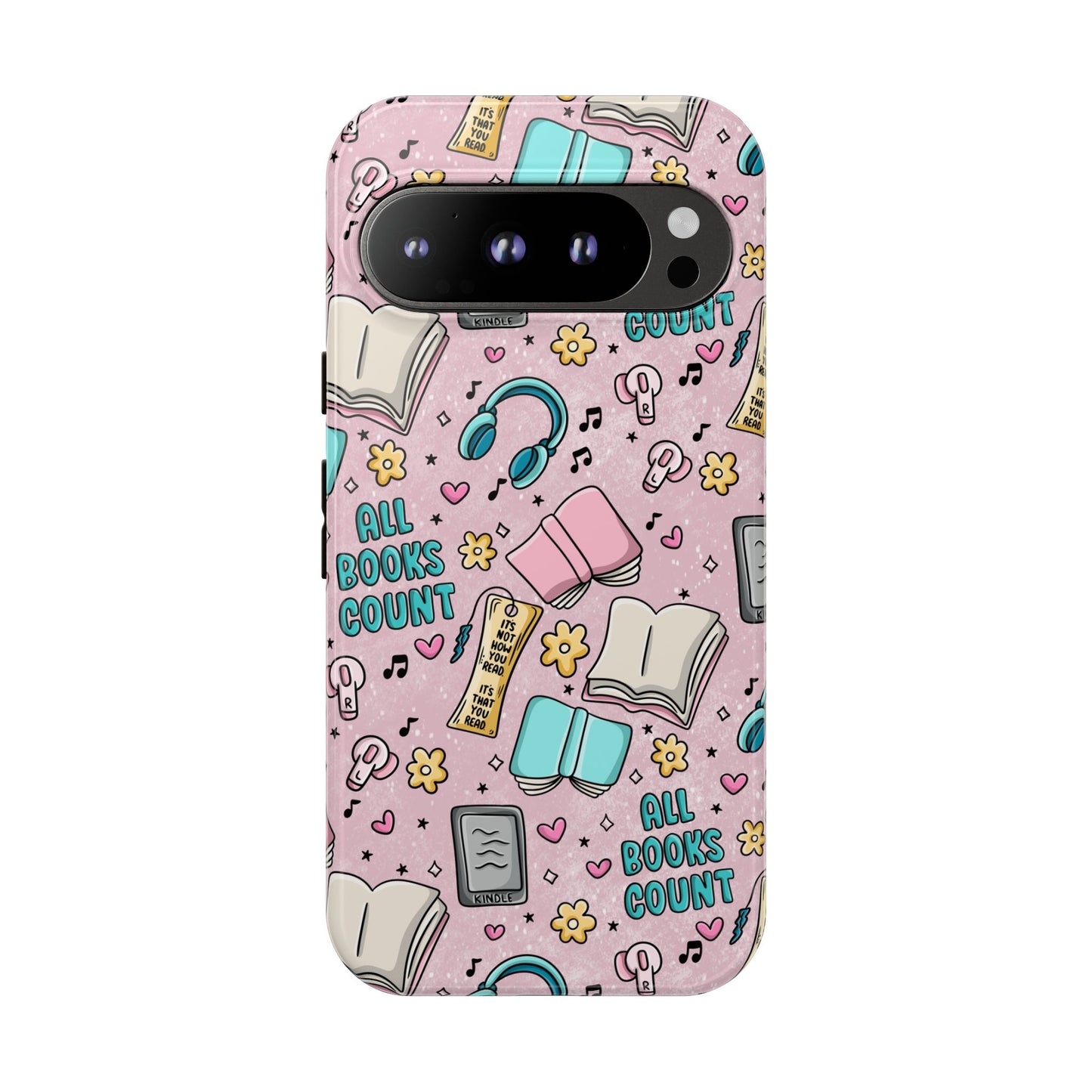 All Books Count Tough Phone Case | Shockproof | Samsung Case | Google Case | Bookish