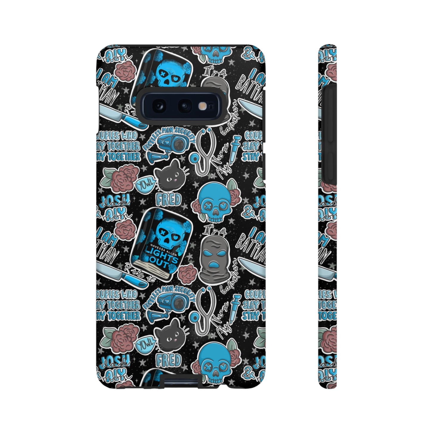 Lights Out Tough Phone Case | Shockproof | Samsung Case | Google Case | Bookish