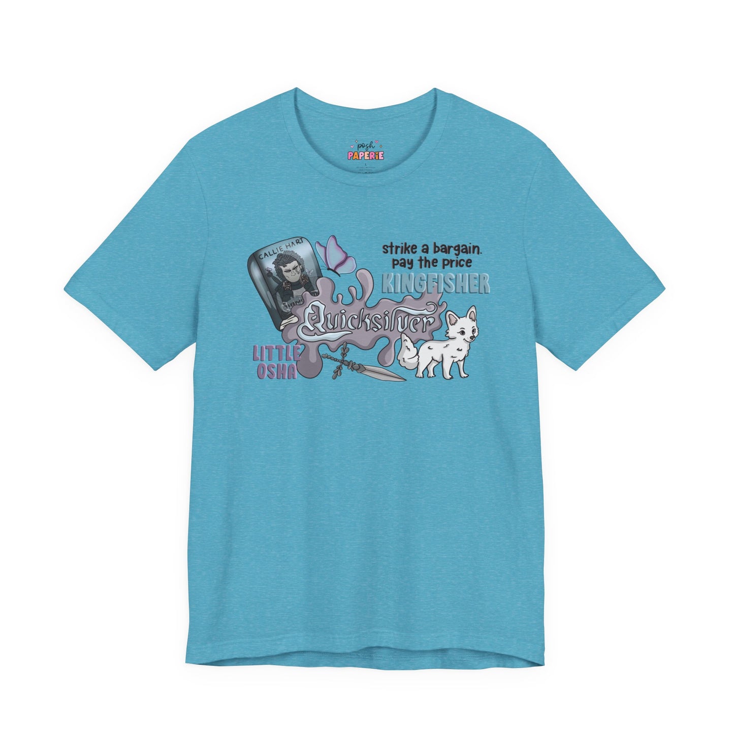 Quicksilver Shirt | Graphic Tee | Bookish Merch |