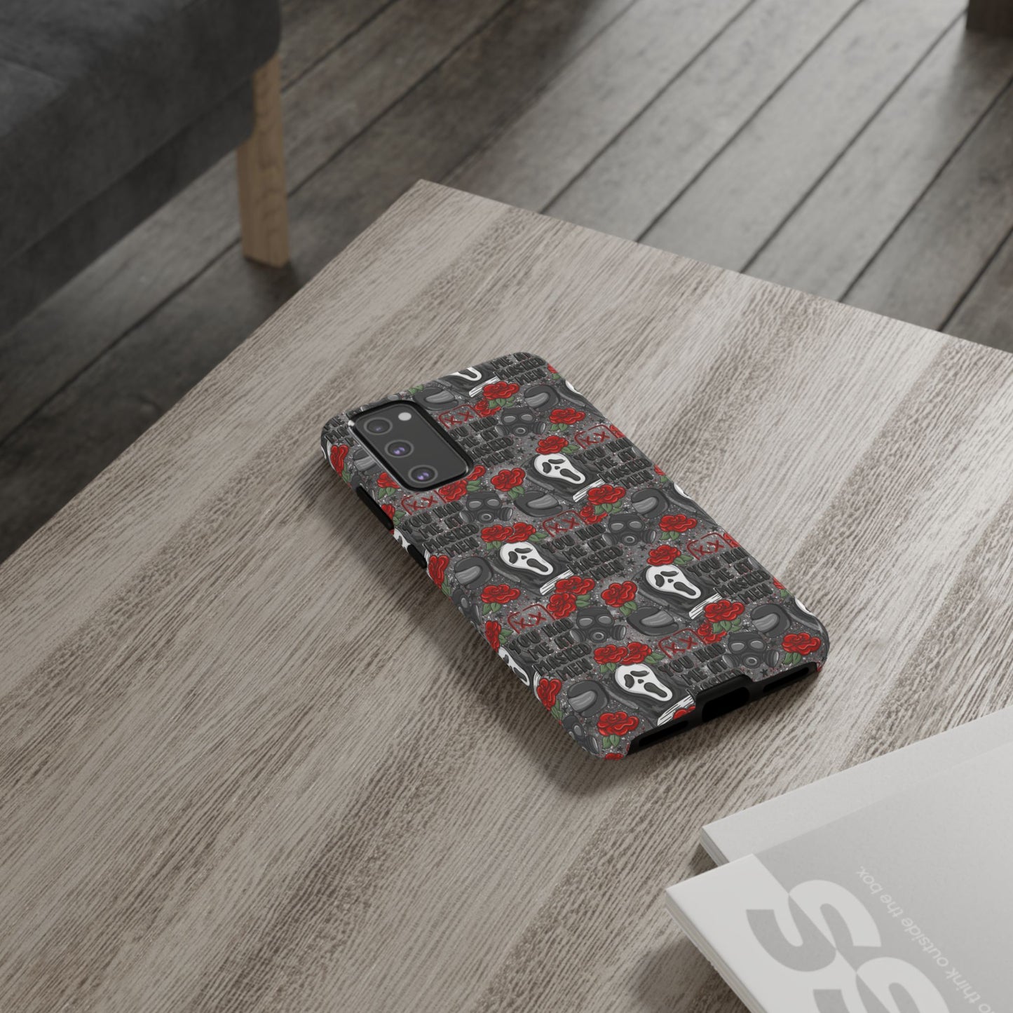 Masked Men Tough Phone Case | Shockproof | Samsung Case | Google Case | Bookish