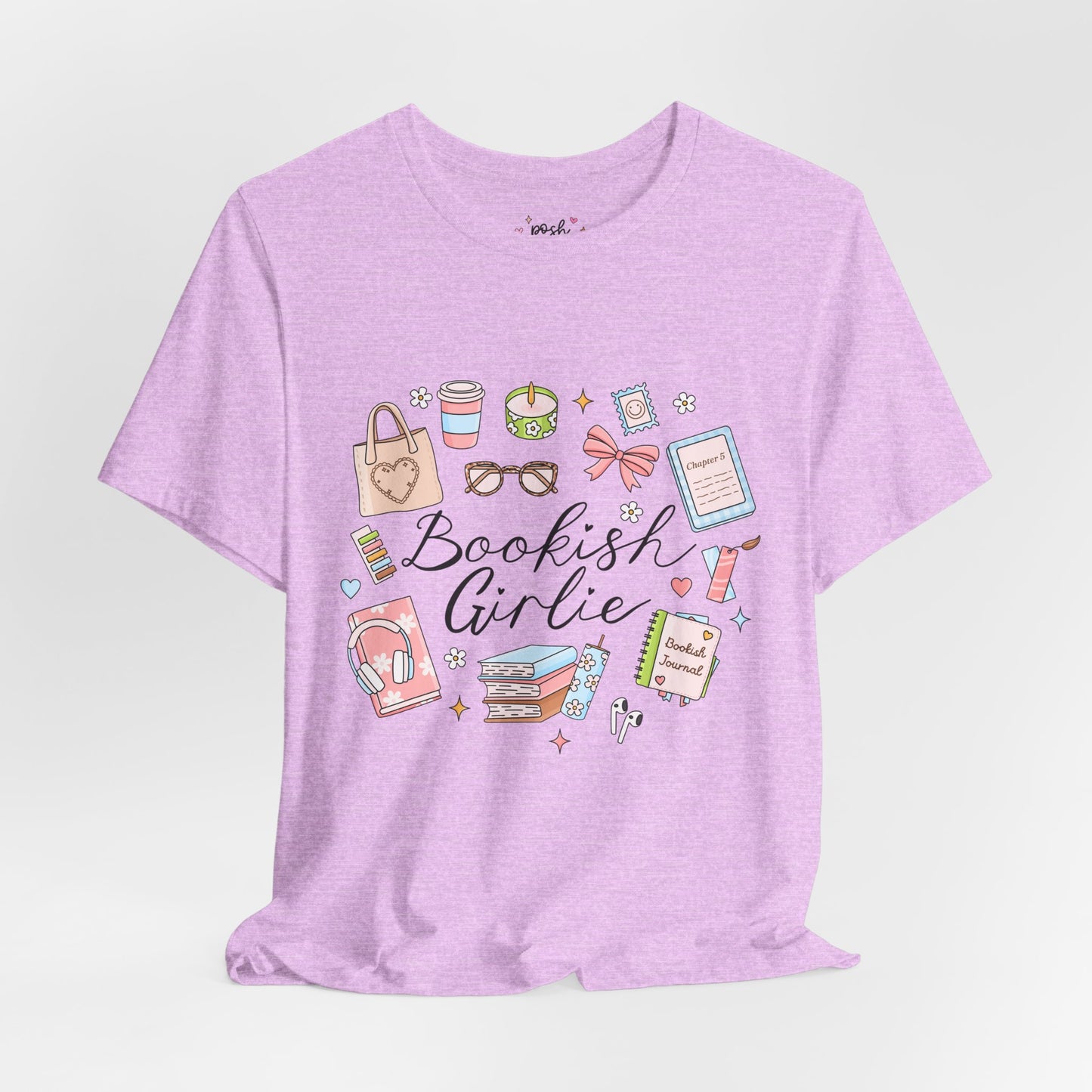 Bookish Girlie Shirt | Graphic Tee | Bookish Merch |