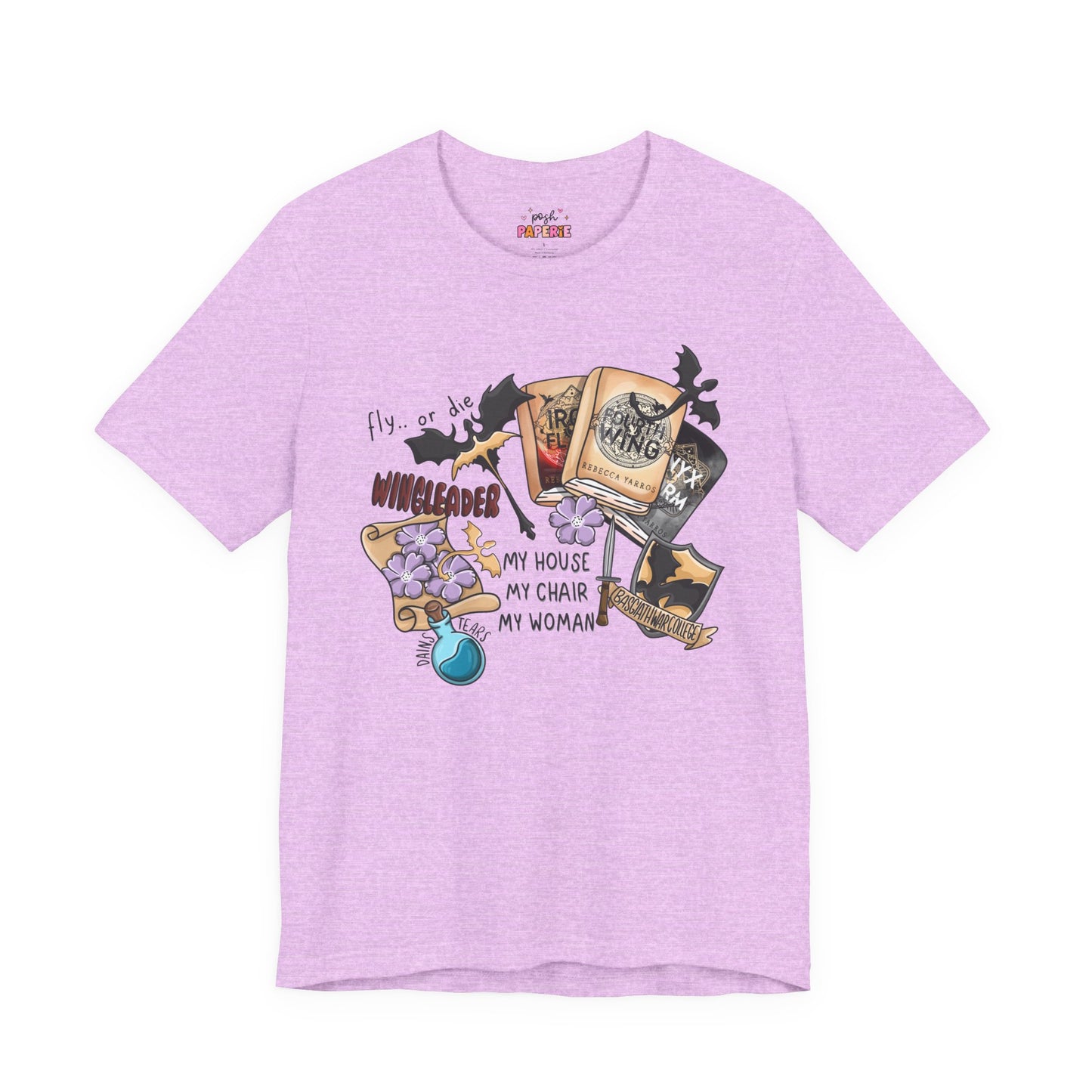 Fourth Wing Shirt | Graphic Tee | Bookish Merch |
