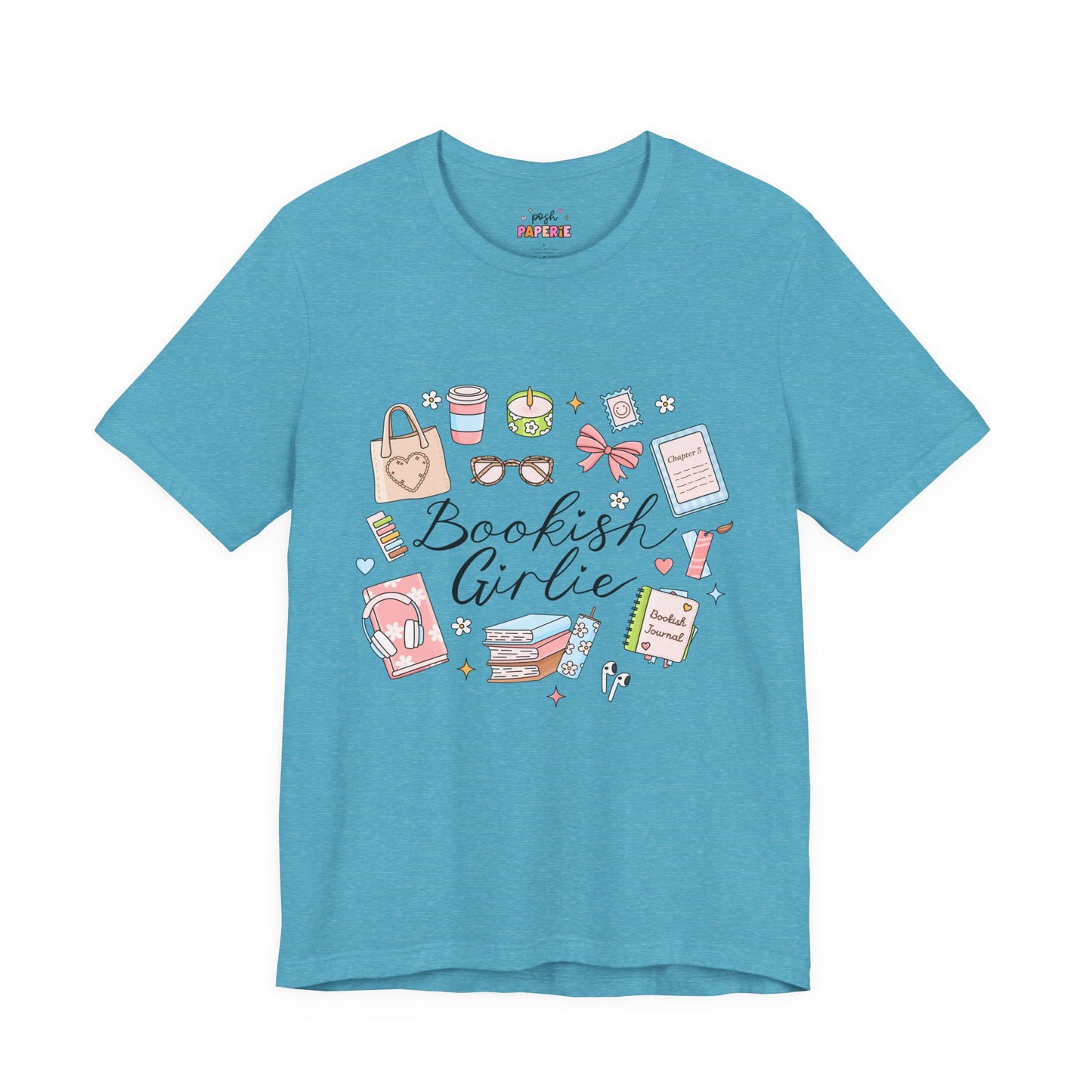 Bookish Girlie Shirt | Graphic Tee | Bookish Merch |
