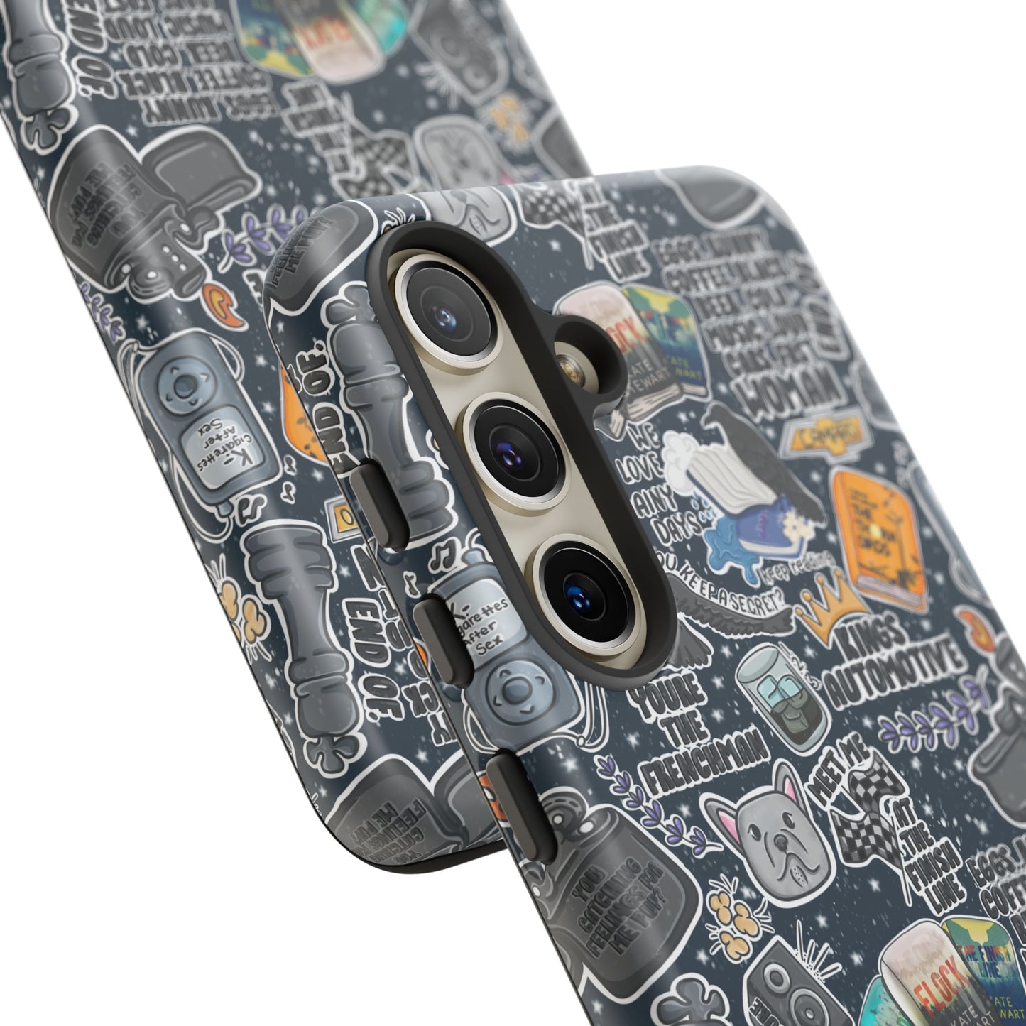 Triple Falls Tough Phone Case | Shockproof | Samsung Case | Google Case | Bookish
