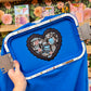 Lights Out Glitter/Embroidered Sweatshirt