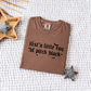 Just a Little Ray of Pitch Black Comfort Colors T-Shirt