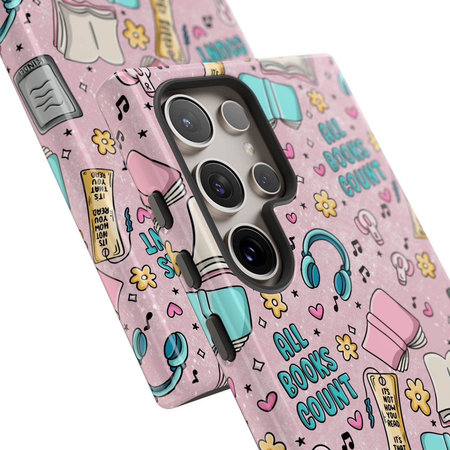All Books Count Tough Phone Case | Shockproof | Samsung Case | Google Case | Bookish