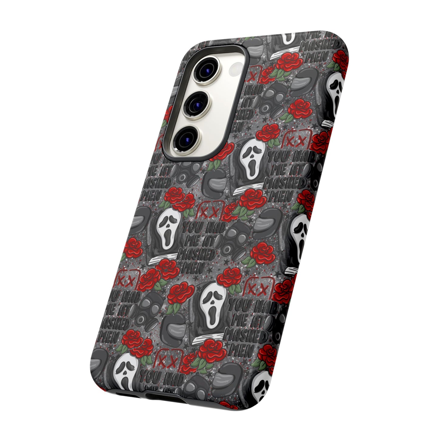 Masked Men Tough Phone Case | Shockproof | Samsung Case | Google Case | Bookish