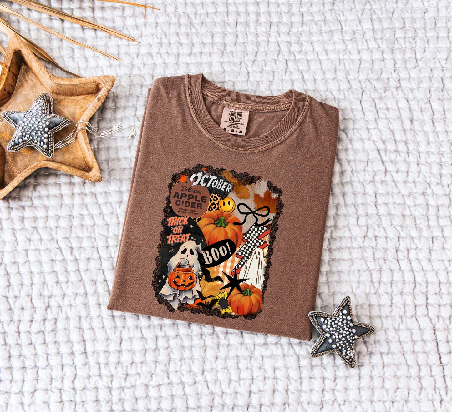 Spooky October Comfort Colors T-Shirt