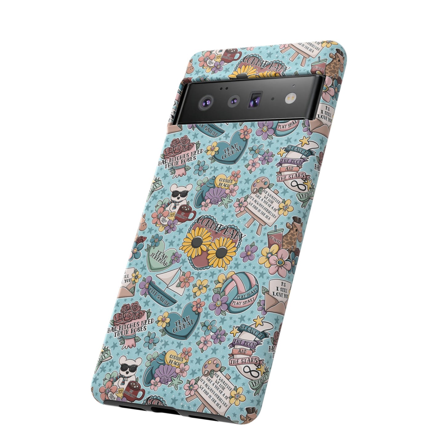 Summer I Turned Pretty Tough Phone Case | Shockproof | Samsung Case | Google Case | Bookish