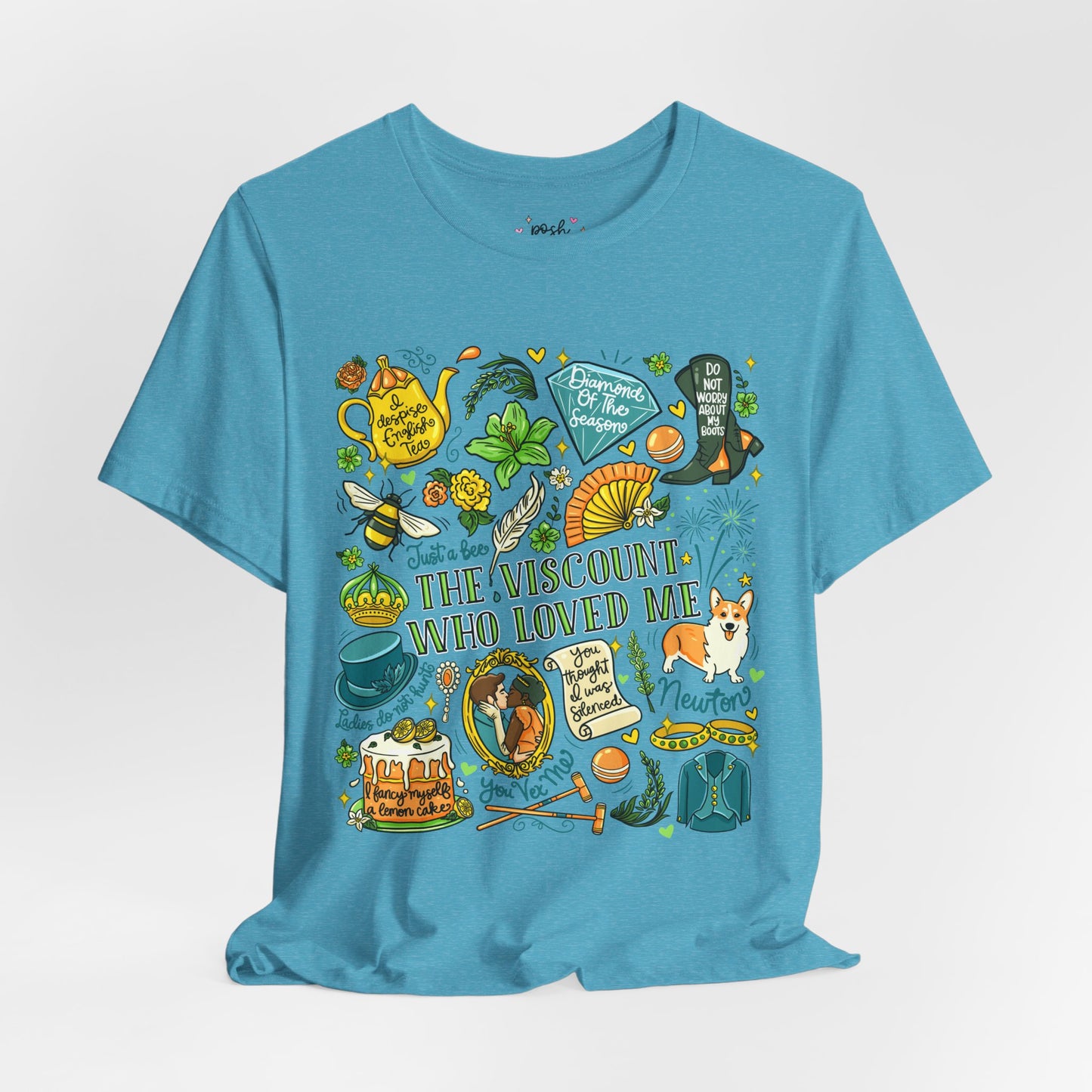 The Viscount Who Loved Me T-Shirt | Graphic Tee | Bookish Merch |
