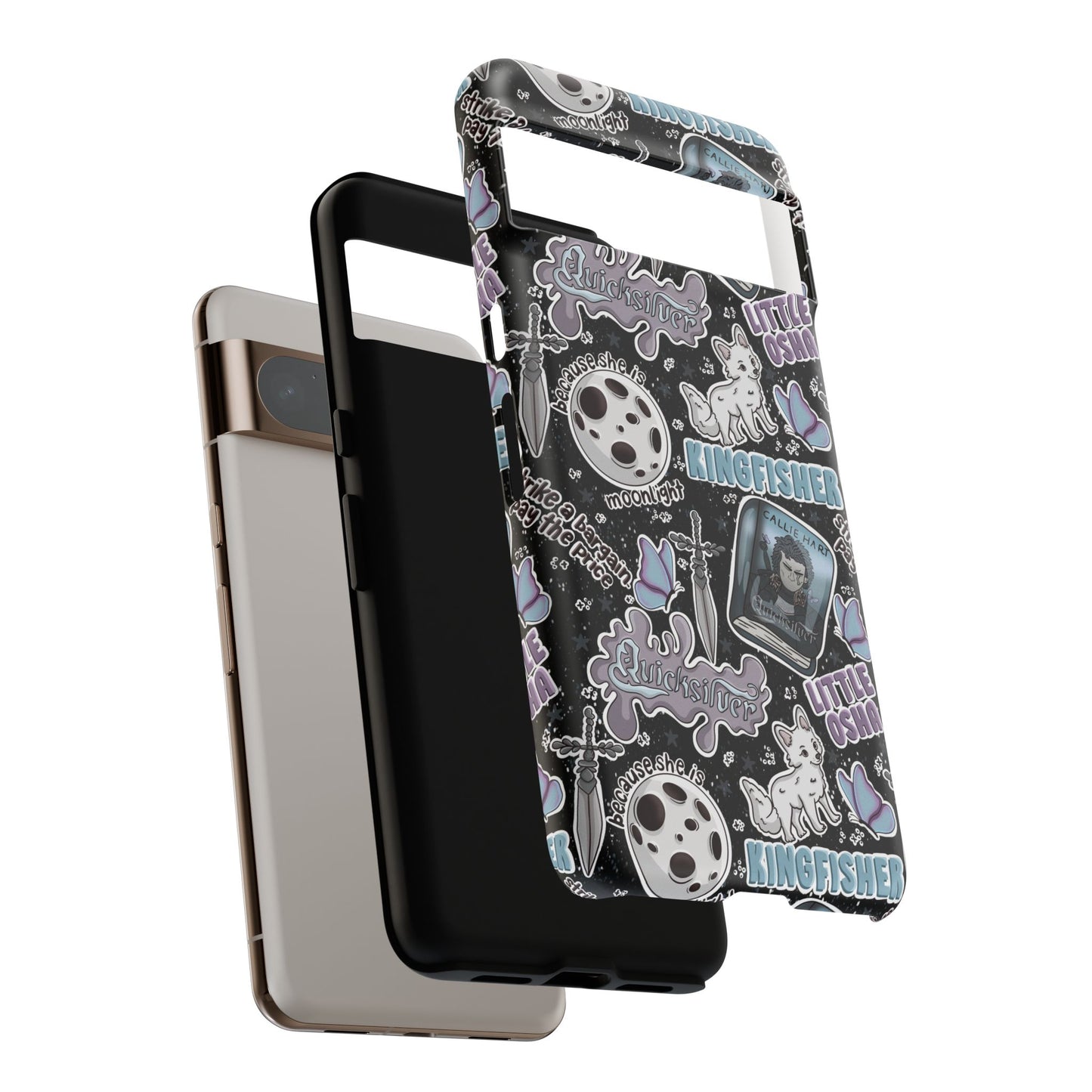 Quicksilver Tough Phone Case | Shockproof | Samsung Case | Google Case | Bookish