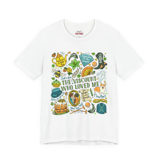 The Viscount Who Loved Me T-Shirt | Graphic Tee | Bookish Merch |