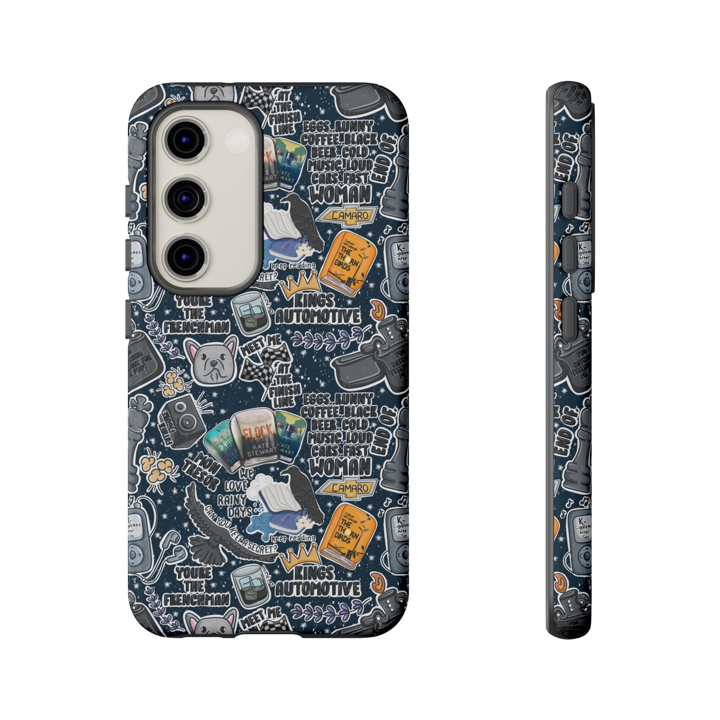 Triple Falls Tough Phone Case | Shockproof | Samsung Case | Google Case | Bookish