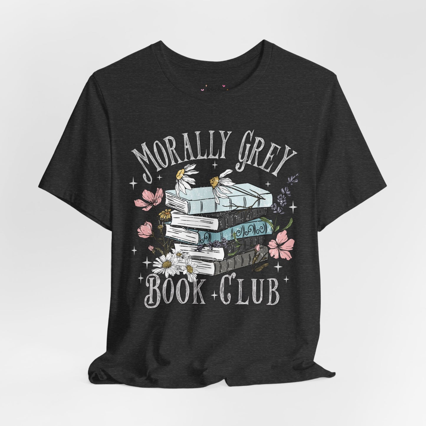 Morally Grey Book Club T-Shirt | Graphic Tee | Bookish Merch |