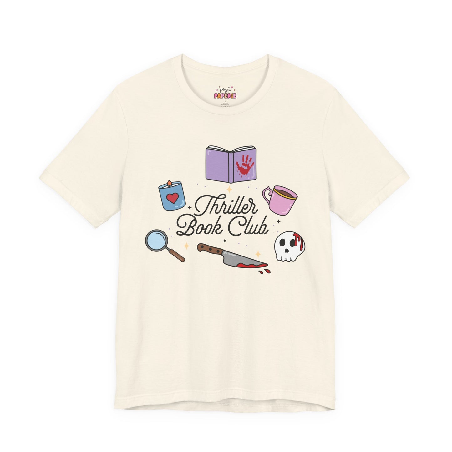 Thriller Book Club Shirt | Graphic Tee | Bookish Merch |